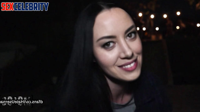 Camping sneaky fuck with busty slut Aubrey Plaza [fakeapp]