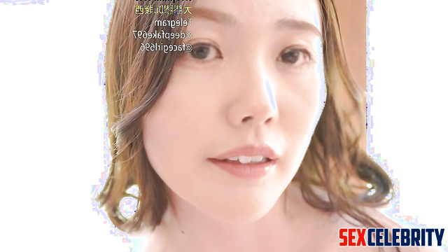 HK Real fake 夢雨 Mungyu 熊仔奶頭  shows boobs