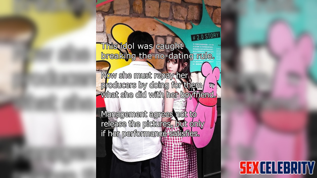 Real fake Kano Fujihira (藤平 華乃) sexy deep blow job