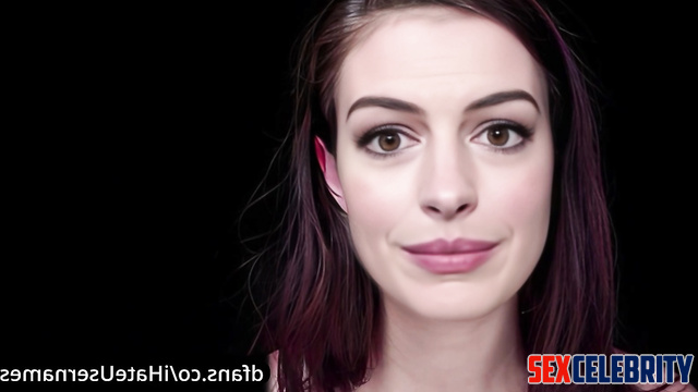 Babe really needs you big balls - Anne Hathaway solo sex scene