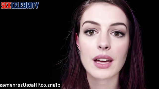 Babe really needs you big balls - Anne Hathaway solo sex scene