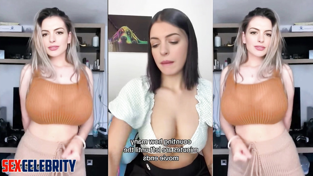 Bitch with a narrow waist and big tits wants you, ai Anne Hathaway