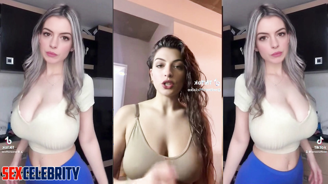 Anne Hathaway gave you her best porn compilation, enjoy