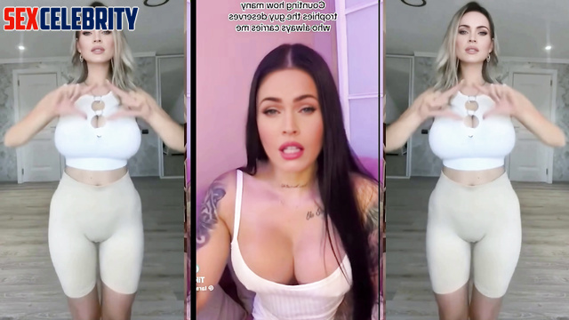 (AI fakes) Intense dirty talking compilation with Megan Fox