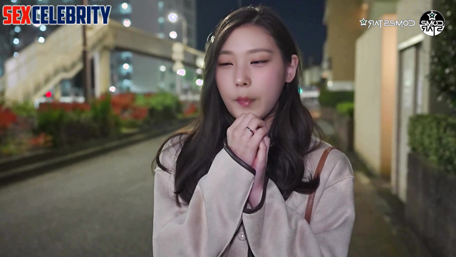 Brunette sucking a cock and enjoying cunni / Haerin (해린 뉴진스) face swap