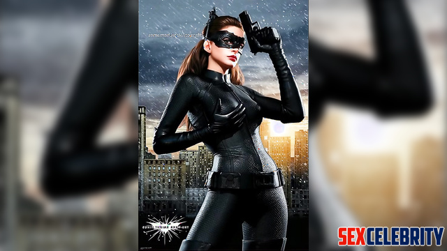 Catwoman with the most beautiful tits ever - Anne Hathaway fakeapp