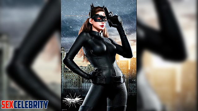 Catwoman with the most beautiful tits ever - Anne Hathaway fakeapp