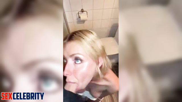 Hot Pawg AI Milf Kelly Ripa gives a deep blowjob