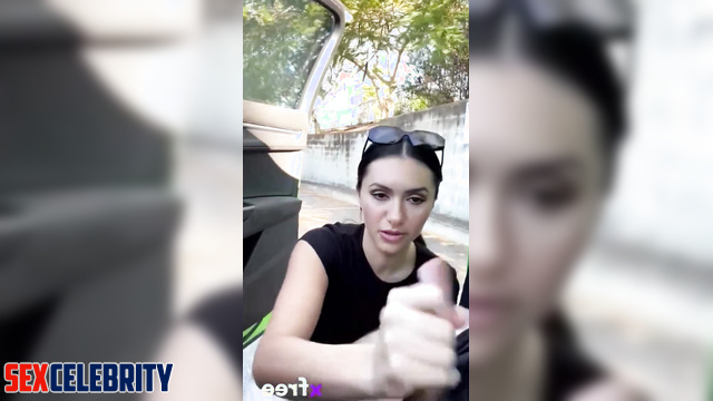 Hot AI Latina Penelope Menchaca having sex in the parking lot