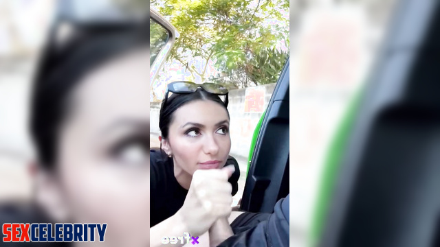 Hot AI Latina Penelope Menchaca having sex in the parking lot