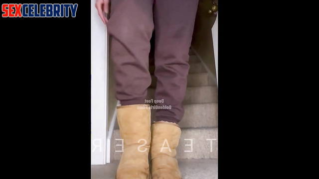 Deepfake Cara Delevingne - Stinky Ugg Boots Deep Sniffing